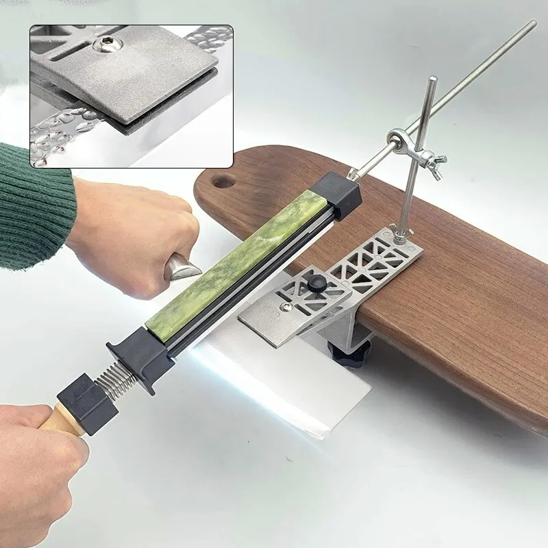 Manual Fixed Angle Sharpener Rotatable Angle Adjustable For Sharpening Diamond Quick Cutting Edge Clamp Table Holder