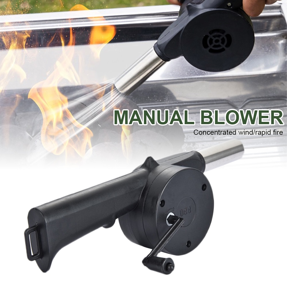 Manual Handcrank BBQ Fan Air Blower