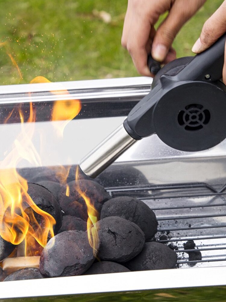 Manual Handcrank BBQ Fan Air Blower