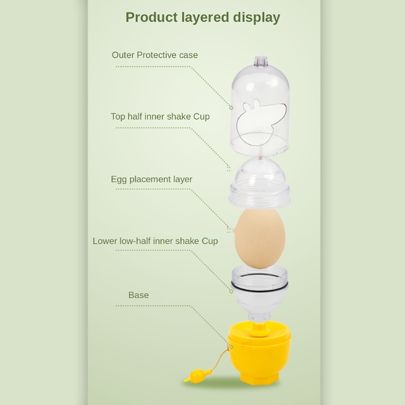Manual In Shell Egg Scrambler