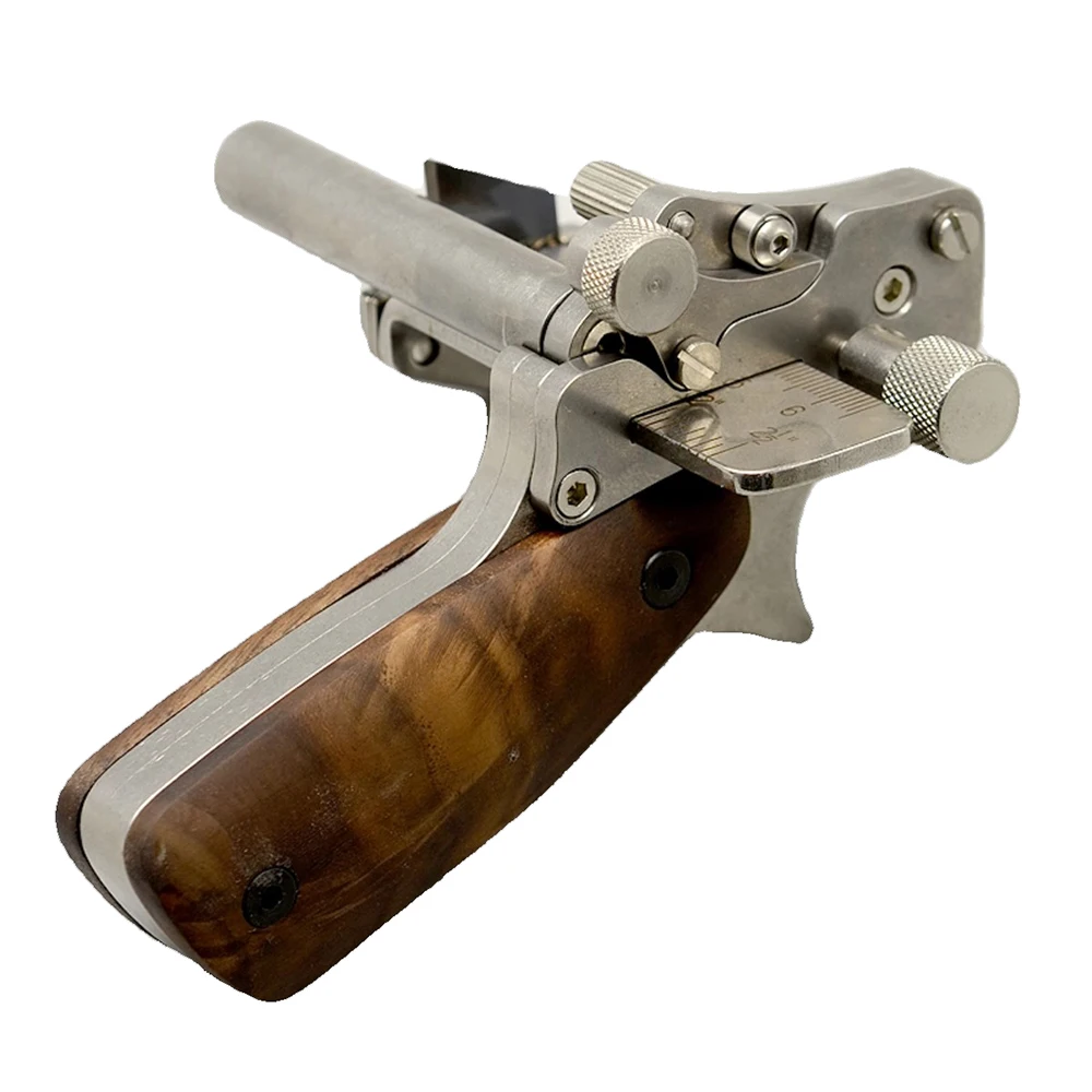 Manual Leather Strip Cutter Roller Type 10-60MM Adjustable Leathercraft Belt Cutting Tool with Metric-Inch Double Scale Manual Leather Strip Cutter Roller Type 10-60MM Adjustable Leathercraft Belt Cutting Tool with Metric-Inch Double Scale
