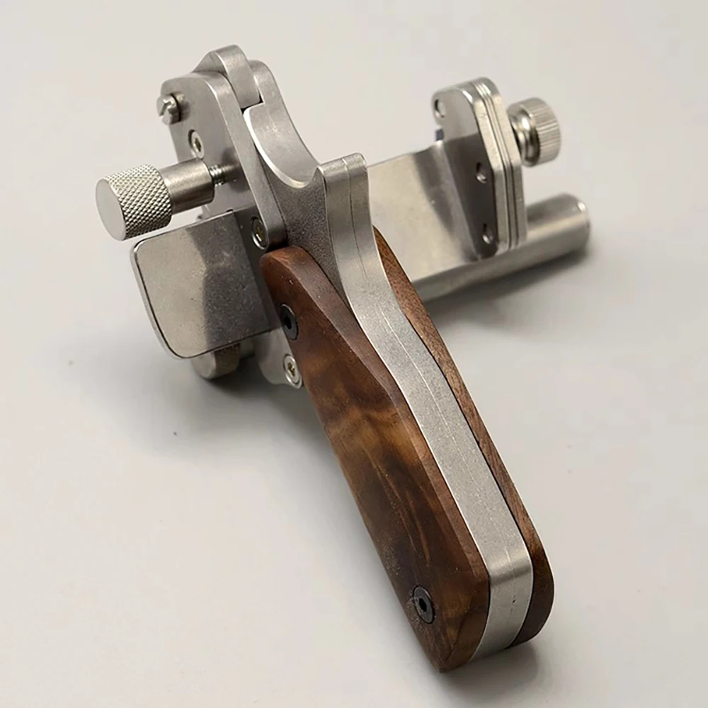 Manual Leather Strip Cutter Roller Type 10-60MM Adjustable Leathercraft Belt Cutting Tool with Metric-Inch Double Scale Manual Leather Strip Cutter Roller Type 10-60MM Adjustable Leathercraft Belt Cutting Tool with Metric-Inch Double Scale