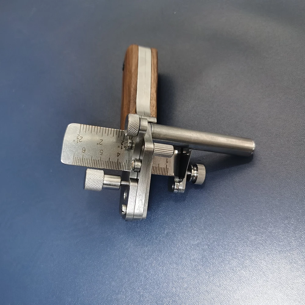 Manual Leather Strip Cutter Roller Type 10-60MM Adjustable Leathercraft Belt Cutting Tool with Metric-Inch Double Scale Manual Leather Strip Cutter Roller Type 10-60MM Adjustable Leathercraft Belt Cutting Tool with Metric-Inch Double Scale