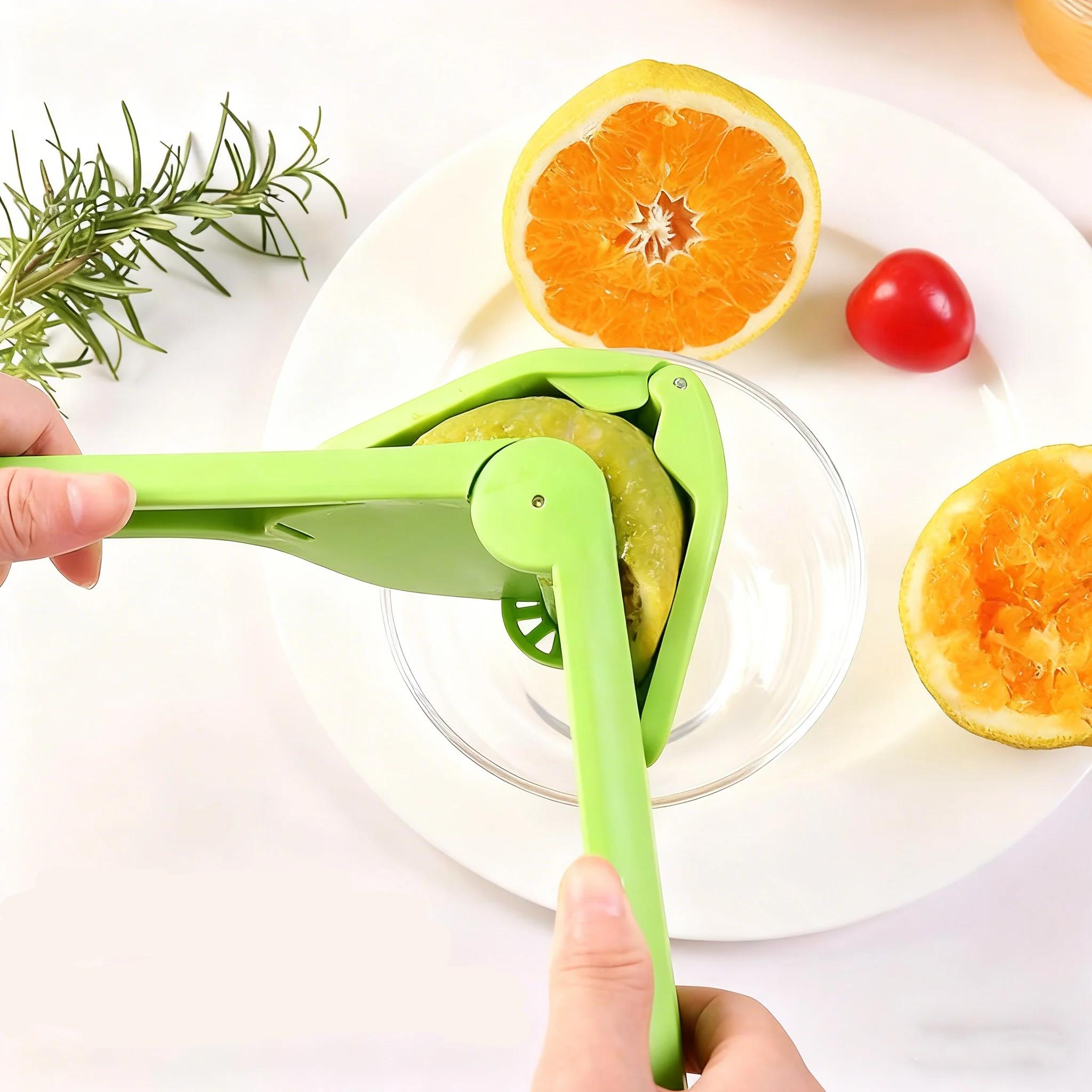 Manual Lemon Juicer, Foldable and Portable, Orange Juicer Clip, Hand-Pressed Juicer, Lemon Hand Press Tool Manual Lemon Juicer, Foldable and Portable, Orange Juicer Clip, Hand-Pressed Juicer, Lemon Hand Press Tool