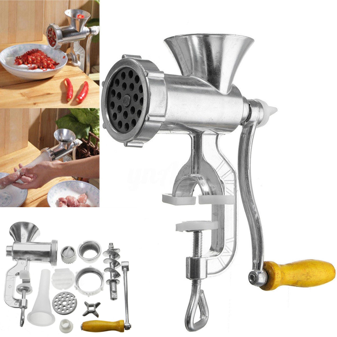 Manual Meat Grinder Crank Mincer