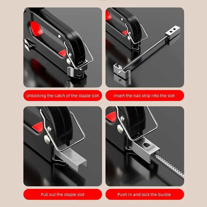 Manual Nailing Gun Code Nailing Gun Air Nail Woodworking Special Direct Staple Book Martin Nailing God Tool Household Manual Nailing Gun Code Nailing Gun Air Nail Woodworking Special Direct Staple Book Martin Nailing God Tool Household