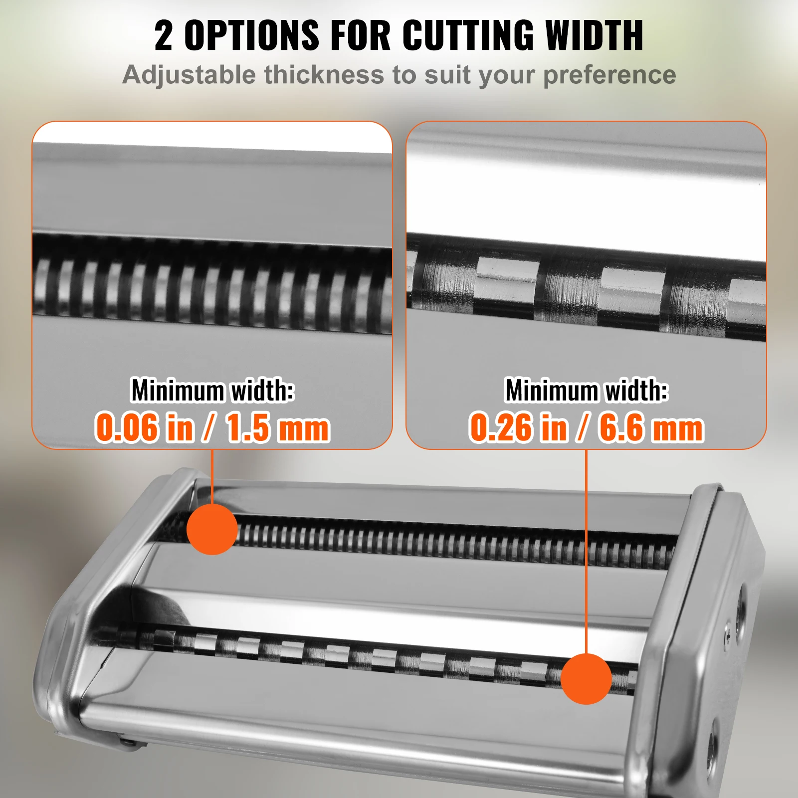 Manual Pasta Maker Machine Set Stainless Steel Slicer Fresh Noodle Rollers Cutter Home-Appliance