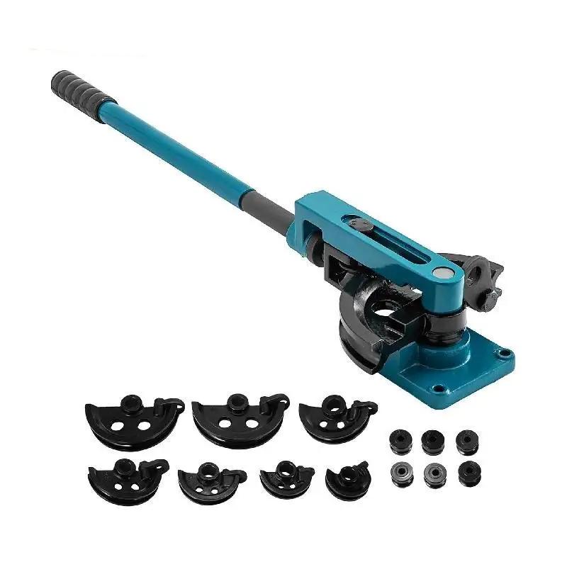 Manual Pipe Bender for Diameters 10-25mm Multifunction 3/8″-1″ Bending Range Carbon Steel Steel Copper Tube Bending Manual Pipe Bender for Diameters 10-25mm Multifunction 3/8″-1″ Bending Range Carbon Steel Steel Copper Tube Bending