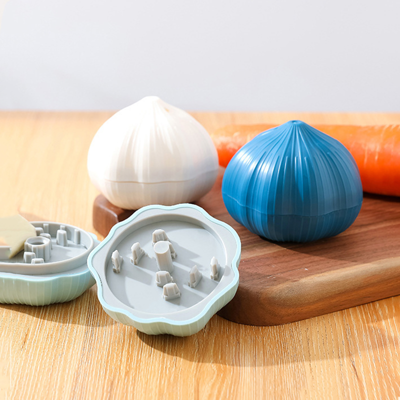 Manual Rotary Garlic Crusher Tool