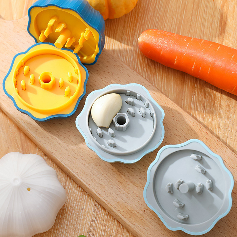Manual Rotary Garlic Crusher Tool