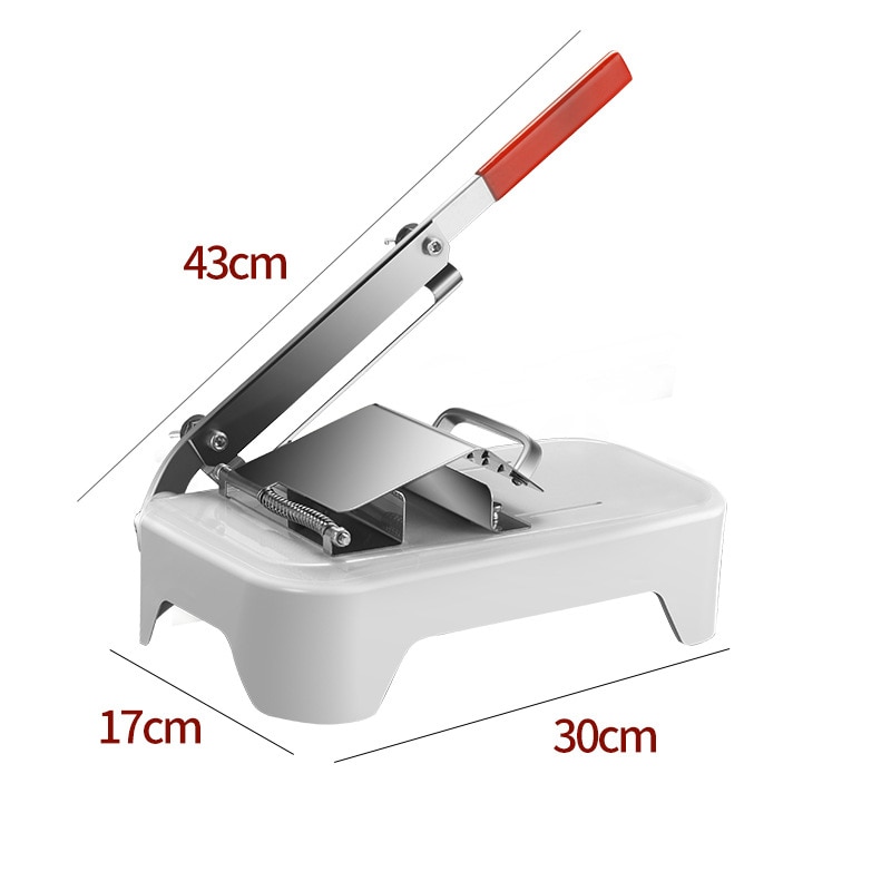 Manual Stainless Steel Bacon Slicer