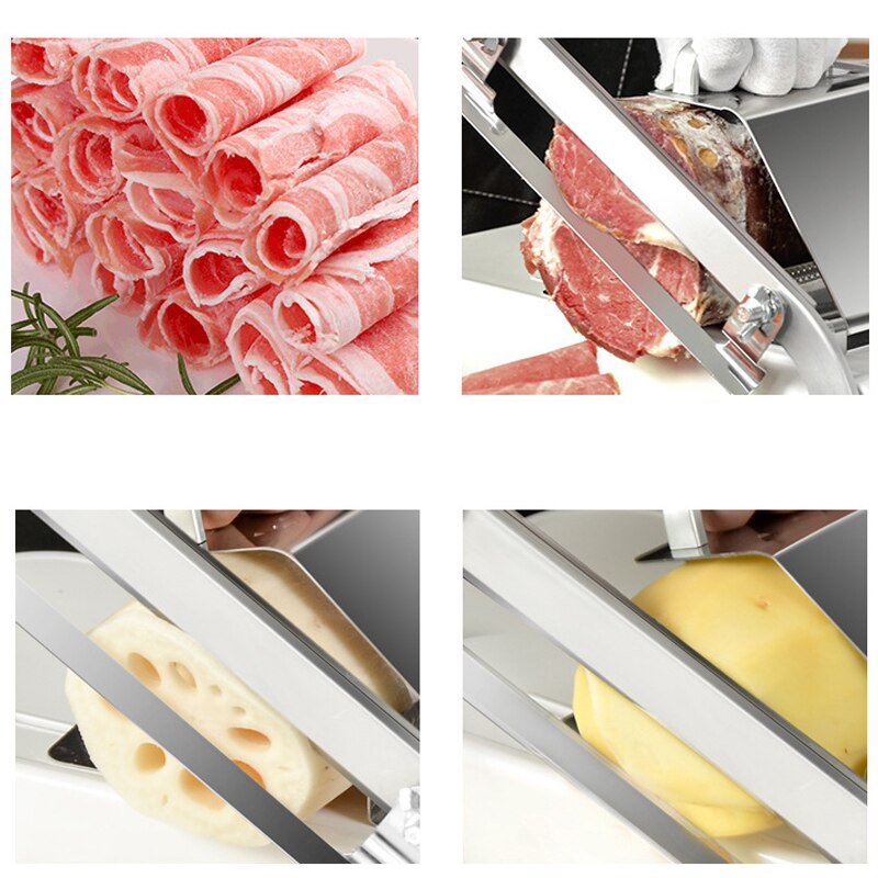 Manual Stainless Steel Bacon Slicer