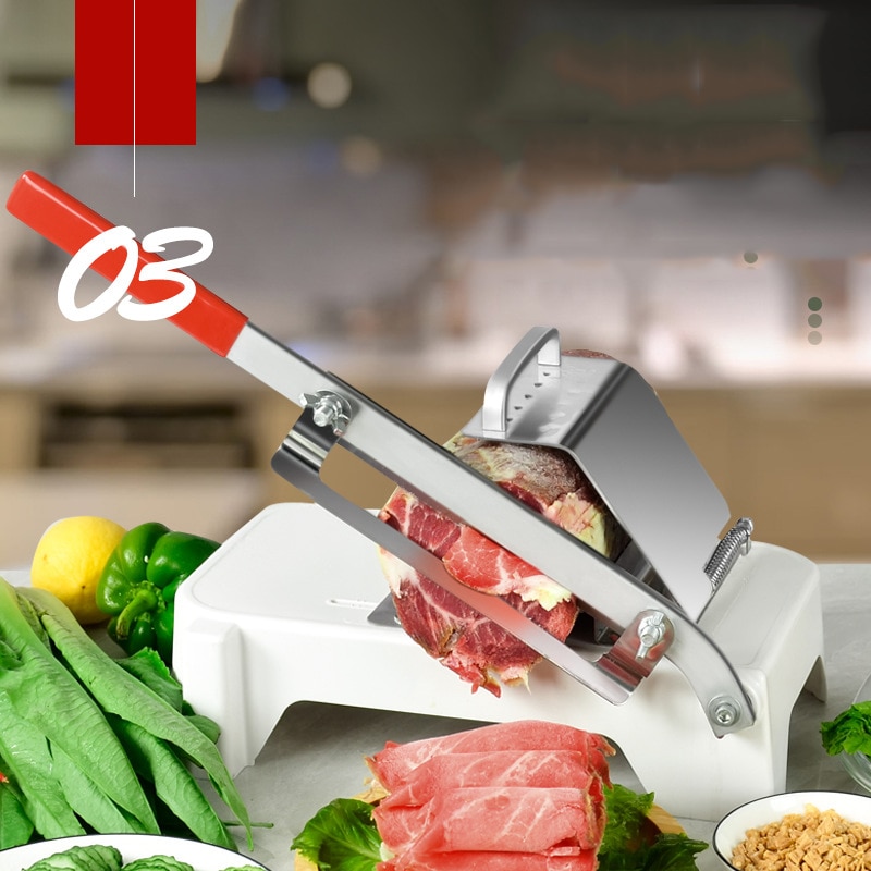 Manual Stainless Steel Bacon Slicer