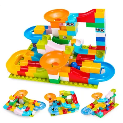 Marble Race Colorful Track Toy Marble Race Colorful Track Toy