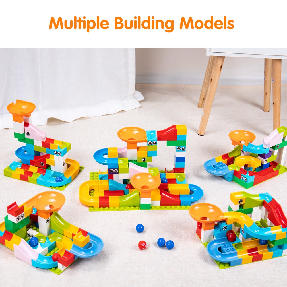 Marble Race Colorful Track Toy Marble Race Colorful Track Toy