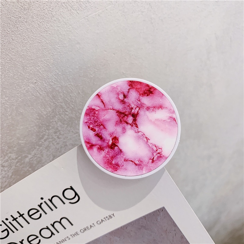 Marble Self-Adhesive Finger Phone Holder Marble Self-Adhesive Finger Phone Holder