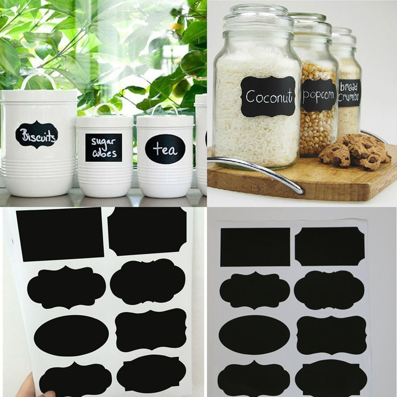 Mason Jar Chalkboard Labels (Set of 40) Mason Jar Chalkboard Labels (Set of 40)