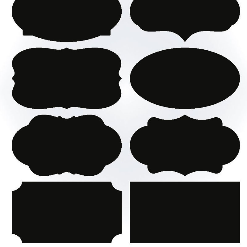Mason Jar Chalkboard Labels (Set of 40) Mason Jar Chalkboard Labels (Set of 40)