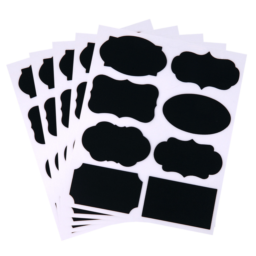Mason Jar Chalkboard Labels (Set of 40) Mason Jar Chalkboard Labels (Set of 40)