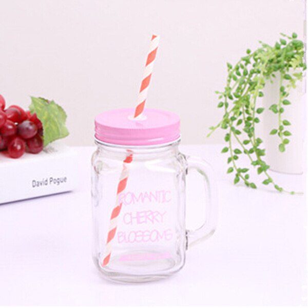 Mason Jar with Straw 15oz Mug Mason Jar with Straw 15oz Mug