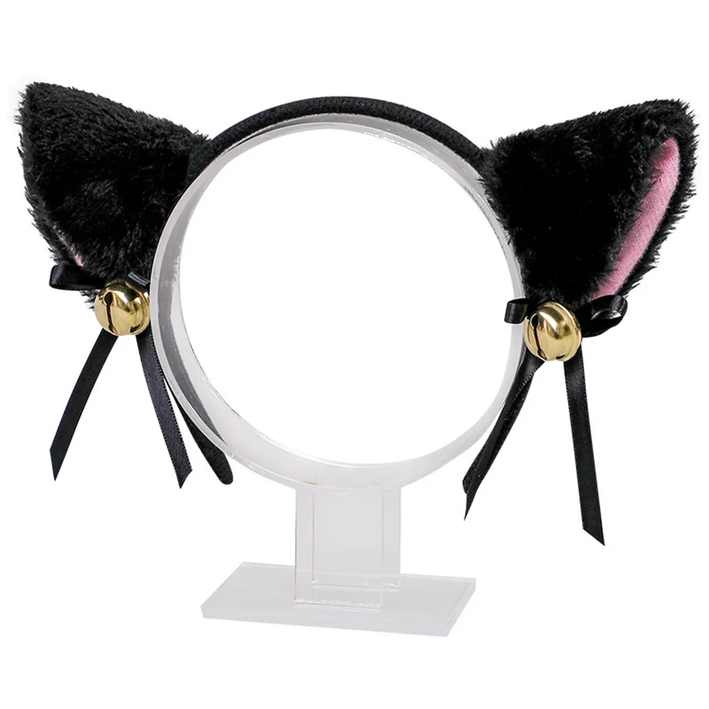 Masquerade Halloween Cat Ears Headwear Cosplay Cat Ear Anime Party Costume Bell Headwear Headband Hair Accessories Masquerade Halloween Cat Ears Headwear Cosplay Cat Ear Anime Party Costume Bell Headwear Headband Hair Accessories