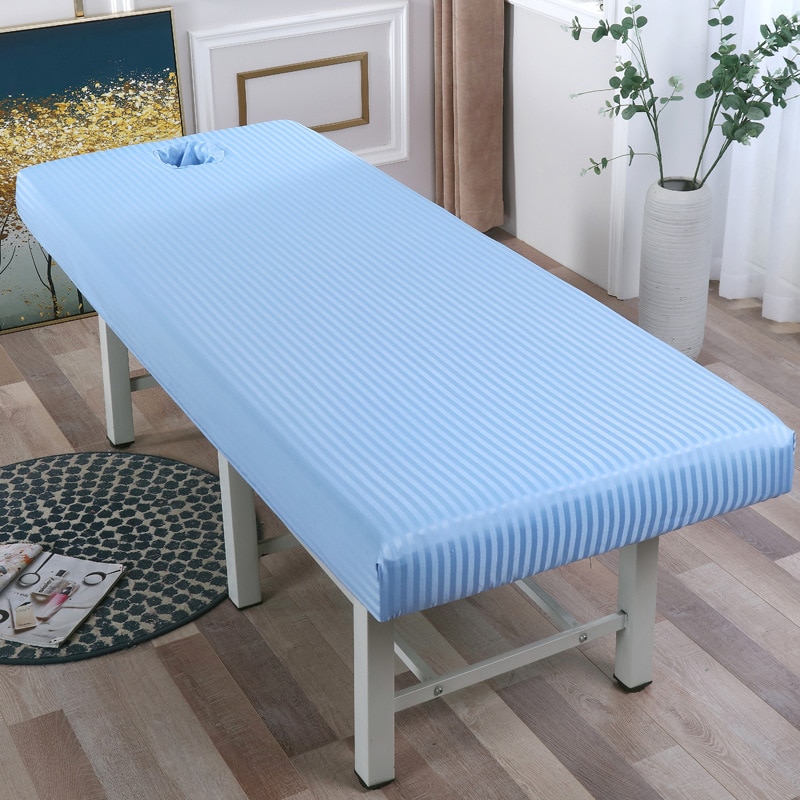 Massage Bed Sheet with Face Hole Massage Bed Sheet with Face Hole