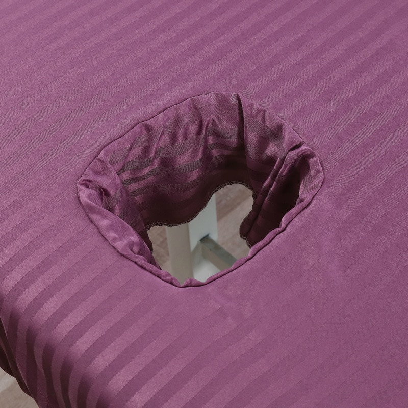 Massage Bed Sheet with Face Hole Massage Bed Sheet with Face Hole