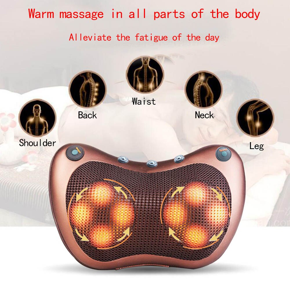 Massage Pillow Relaxation Therapy with Heater Massage Pillow Relaxation Therapy with Heater