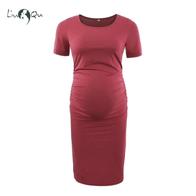 Maternity Midi Dress Casual Outfit Maternity Midi Dress Casual Outfit