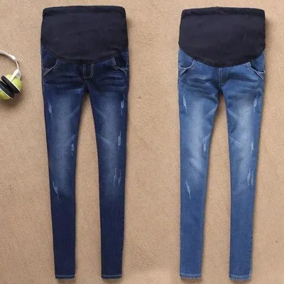 Maternity Pants Casual Denim Jeans