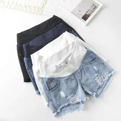 Maternity Shorts Denim Wear