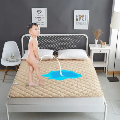 Mattress Pad Cover Waterproof Bed Topper