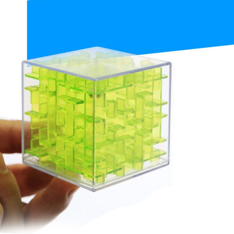 Maze Cube Transparent Puzzle Toy Maze Cube Transparent Puzzle Toy