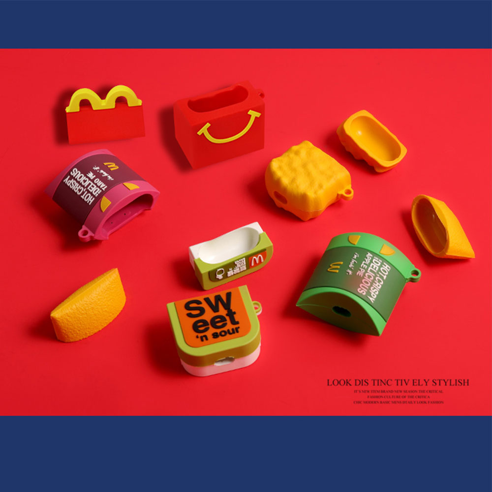 Mcdonald's Airpod Case Cute 3D Design Mcdonald's Airpod Case Cute 3D Design