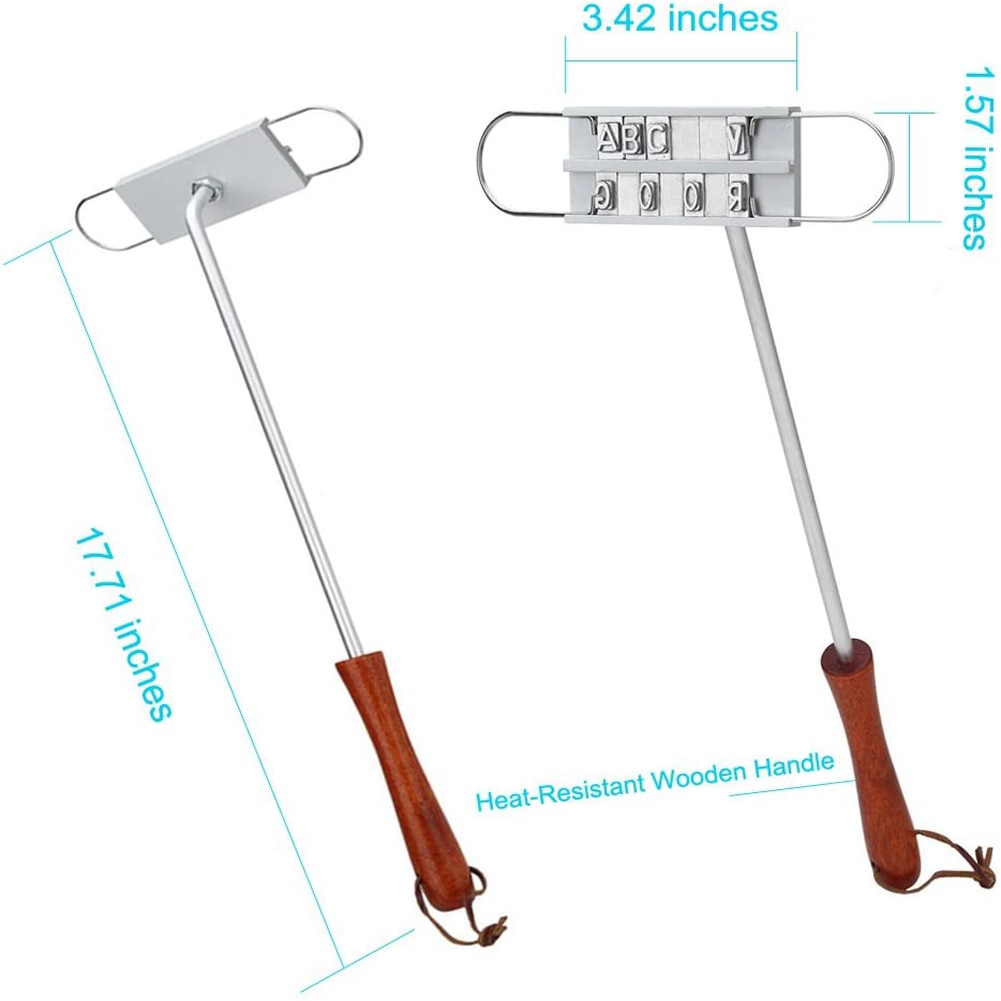 Meat BBQ Branding Iron
