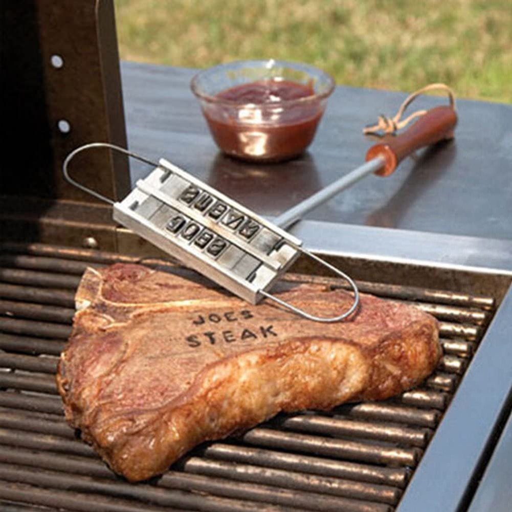 Meat BBQ Branding Iron