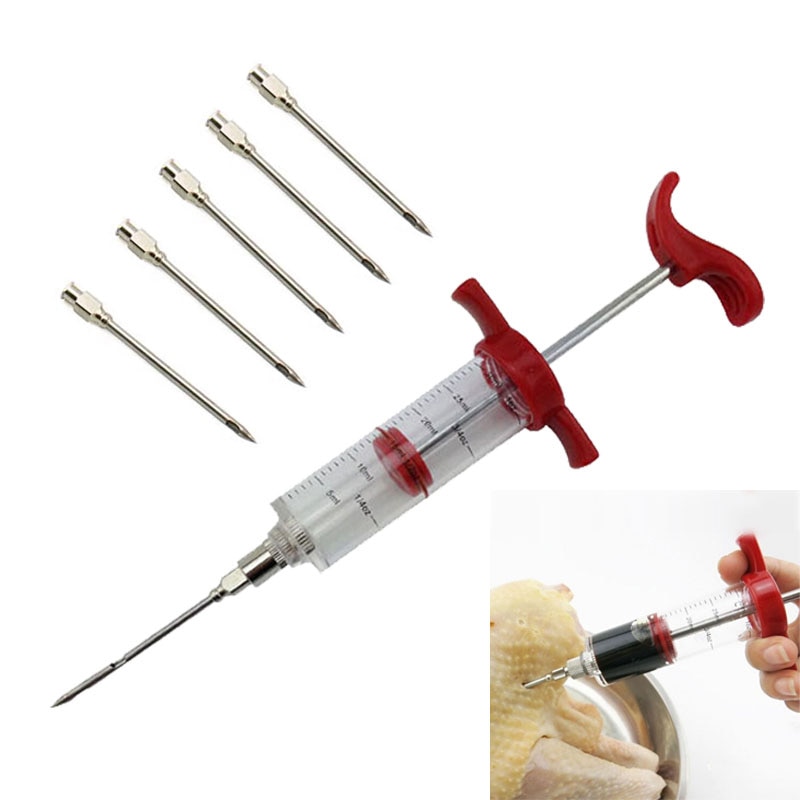 Meat Injector Marinade Syringe Kit Meat Injector Marinade Syringe Kit