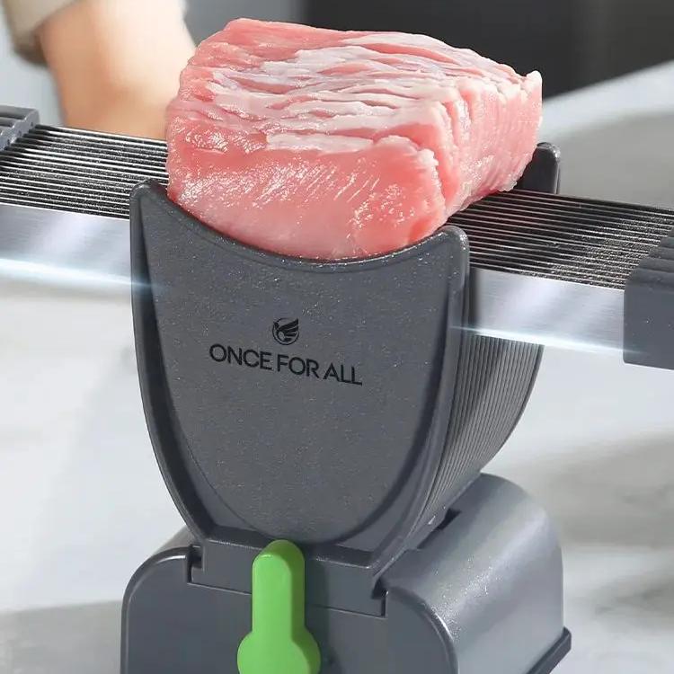Meat Slicer and Knife Set for Meat Slicing , Manual Fresh Meat Cutter, Slicer for Beef, Pork, Chicken Breast Meat Slicer and Knife Set for Meat Slicing , Manual Fresh Meat Cutter, Slicer for Beef, Pork, Chicken Breast