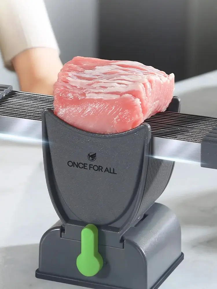 Meat Slicer and Knife Set for Meat Slicing , Manual Fresh Meat Cutter, Slicer for Beef, Pork, Chicken Breast Meat Slicer and Knife Set for Meat Slicing , Manual Fresh Meat Cutter, Slicer for Beef, Pork, Chicken Breast