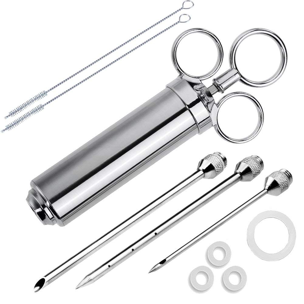 Meat Syringe Stainless Set (10pcs) Meat Syringe Stainless Set (10pcs)