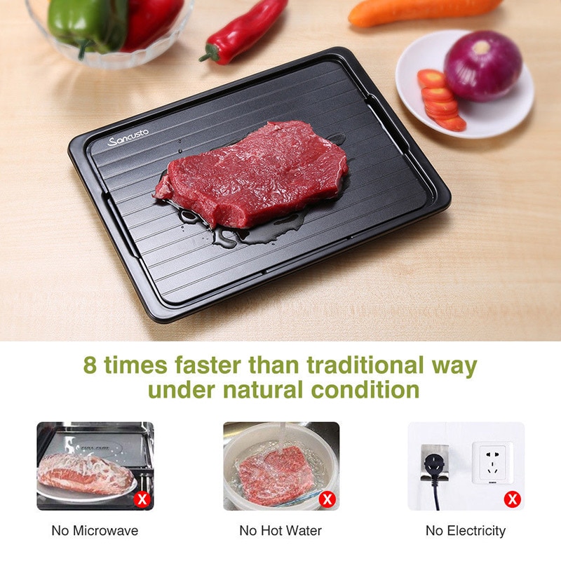 Meat Thawing Tray Defrost Board Meat Thawing Tray Defrost Board