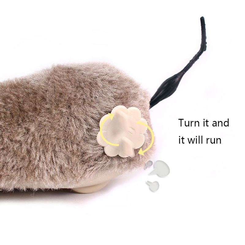 Mechanical Running Rat Cat Toy Mechanical Running Rat Cat Toy
