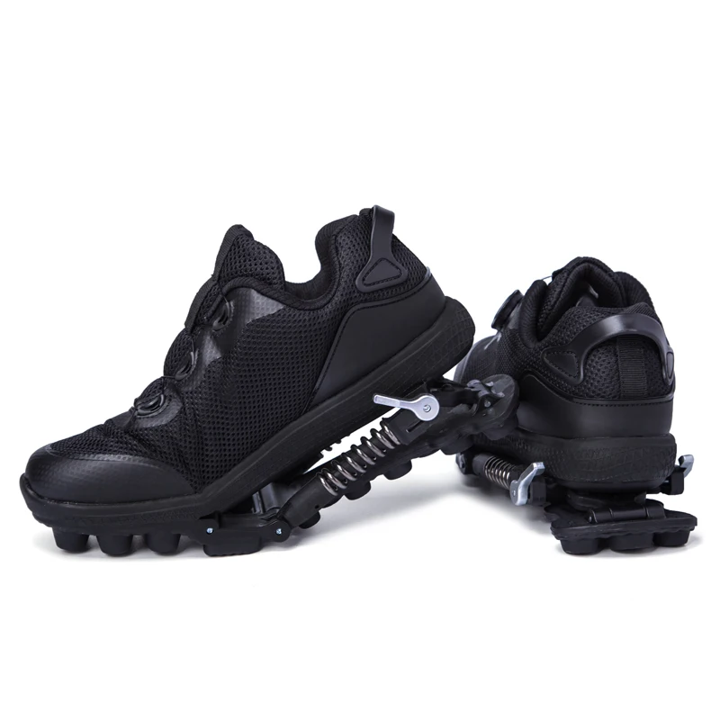 Mechanical running shoes Bouncing Spring shock absorption running Shoes Women men Sneaker Shoes Mechanical running shoes Bouncing Spring shock absorption running Shoes Women men Sneaker Shoes