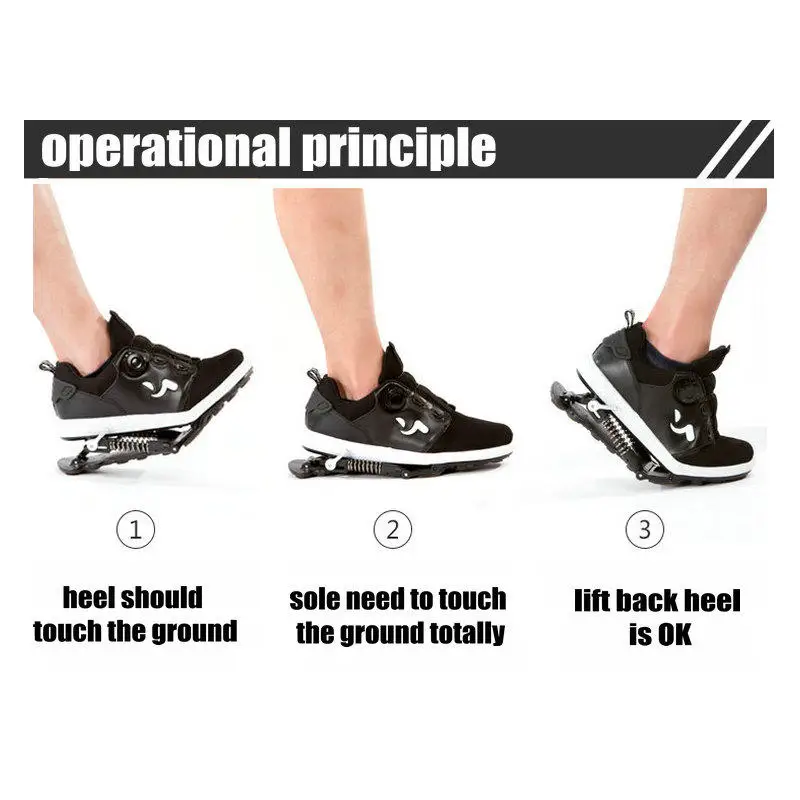 Mechanical running shoes Bouncing Spring shock absorption running Shoes Women men Sneaker Shoes Mechanical running shoes Bouncing Spring shock absorption running Shoes Women men Sneaker Shoes