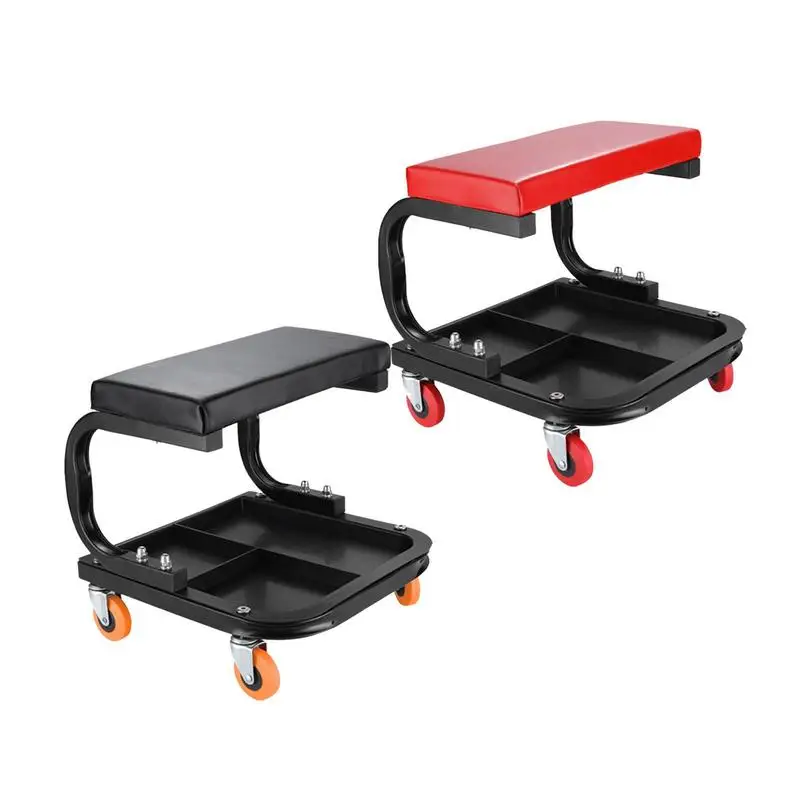 Mechanical Workshop Tool Trolley Stool With Wheels Heavy Duty Garage Tools Holder Rack Workshop Roller Toolbox Tray For