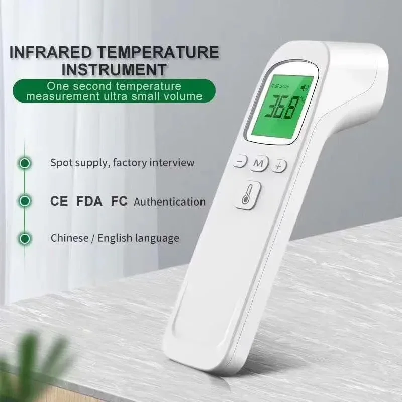 Medical Digital Infrared Thermometer Quick Temperature Measurement Medical Handheld Body Forehead Non-contact Medical Digital Infrared Thermometer Quick Temperature Measurement Medical Handheld Body Forehead Non-contact