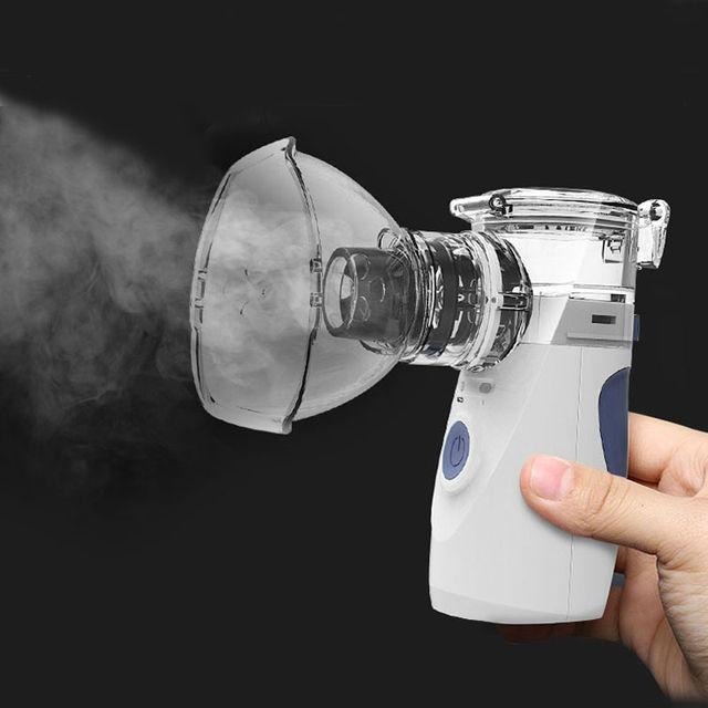 Medical Handhe Portable Nebulizer Inhalator Adult Kids Mini Silent Steam Nasal Humidifier Inhaler Tools Nebulizer Asthma