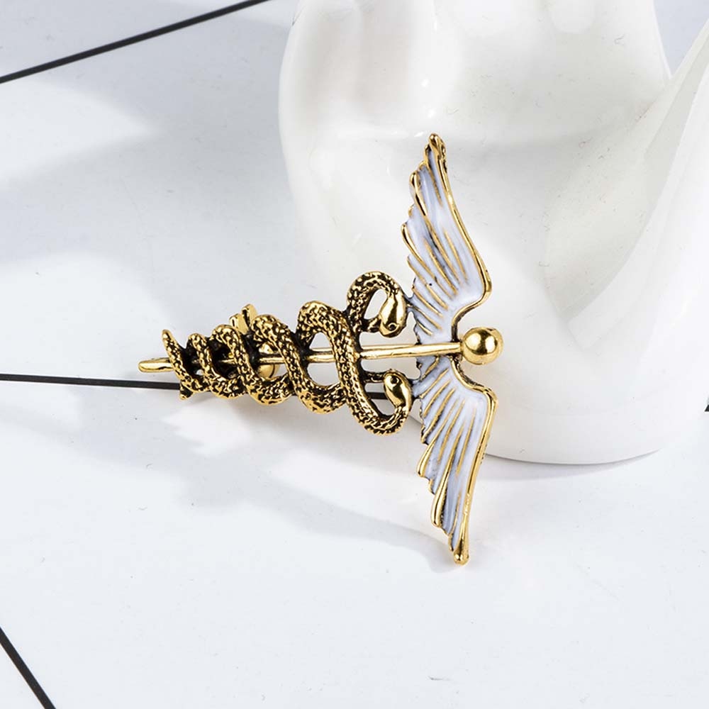 Medical Symbol Doctor Brooch Pin
