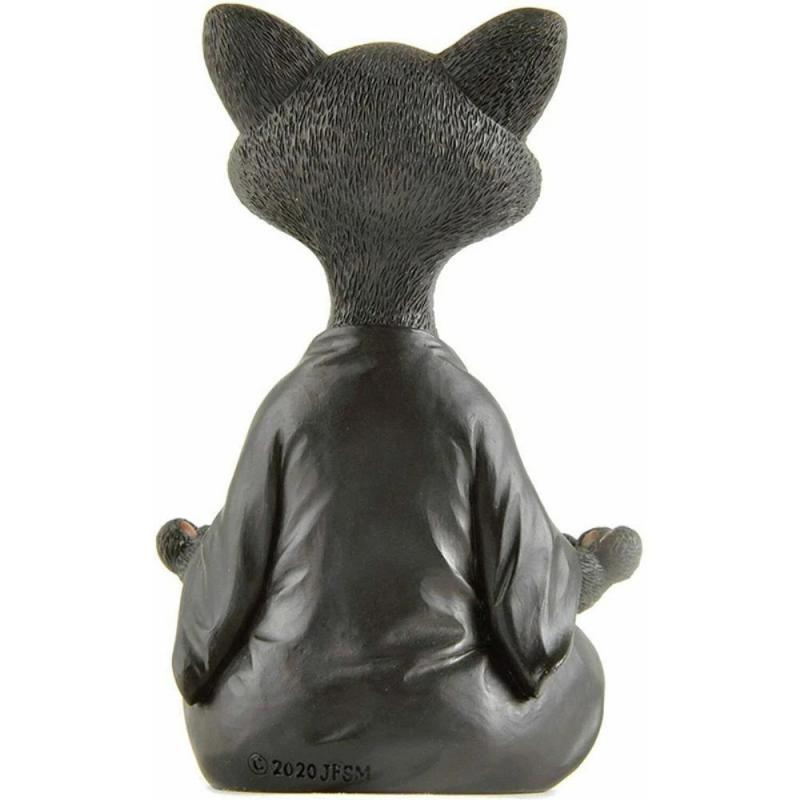 Meditating Cat Buddha Figure Meditating Cat Buddha Figure
