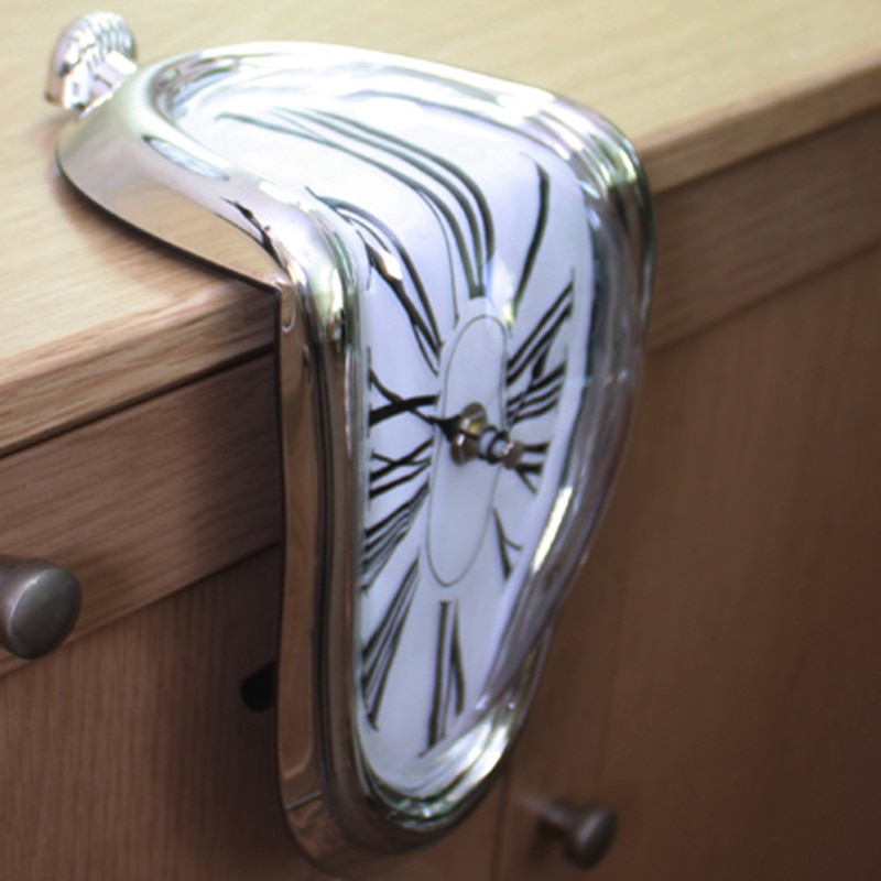Melting Clock Dali-Inspired Distorted Clock Melting Clock Dali-Inspired Distorted Clock